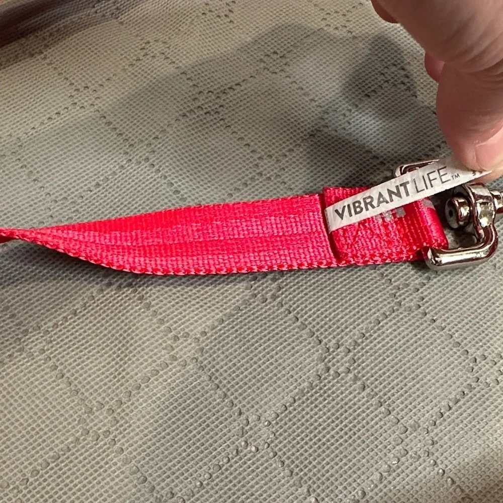 Dog Leash Red with Reflective Stitching NWOT